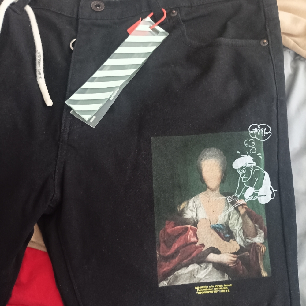 Off white jeans